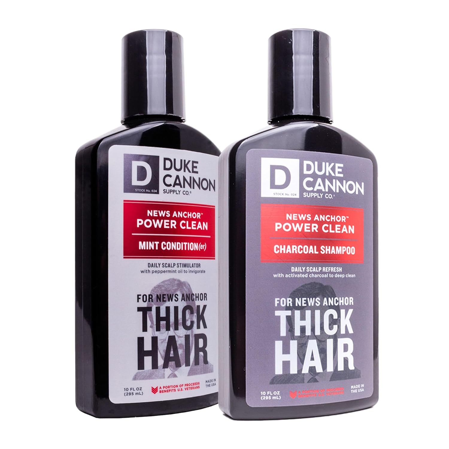 Esupli.com Duke Cannon News Anchor Power Clean Shampoo/Conditioner Wash