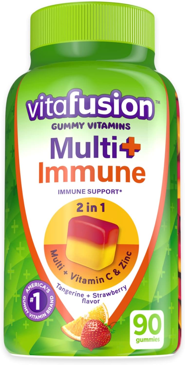 Vitafusion Multi+ Immune Support* ? 2-in-1 Benefits & Flavors ? Adult