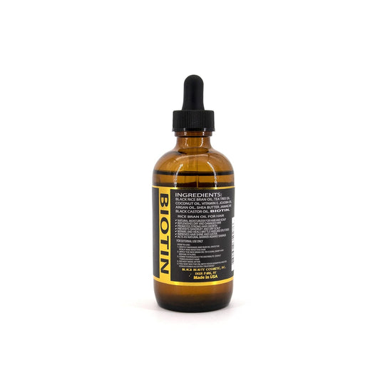Jamaican Wild Black Rice Oil Hair Growth Oil 4oz - BIOTIN | 