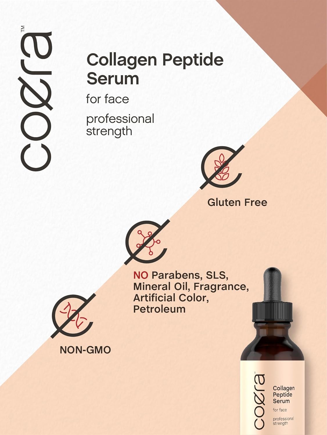 Esupli.com Collagen Serum for Face | 4 fl oz | with Collagen Boosting P