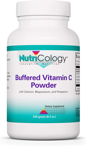 NutriCology Buffered Vitamin C Powder - Calcium, Magnesium, Potassium
