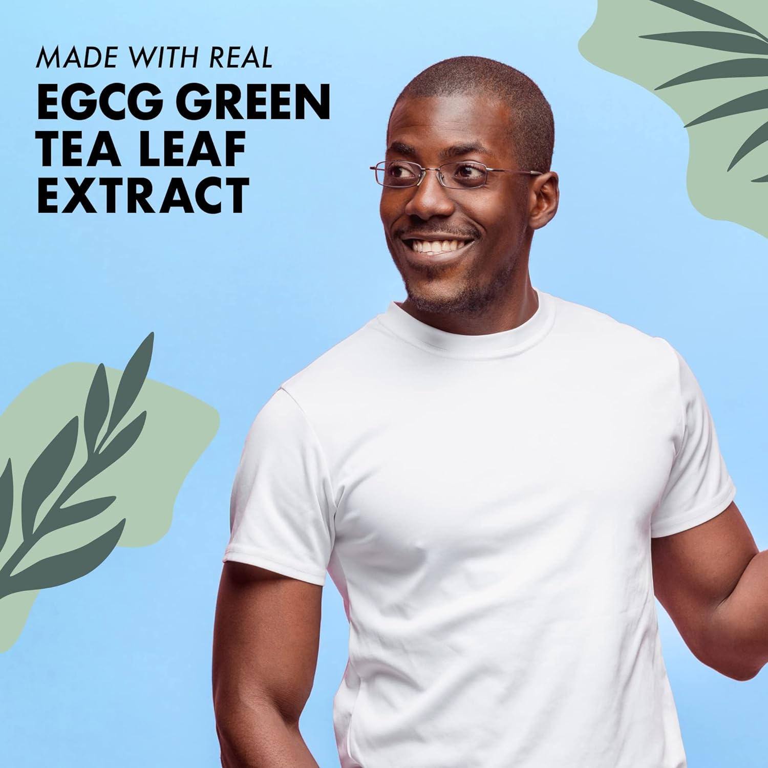 BlueBonnet EGCG Green Tea Leaf Extract Supplement, 60 Count