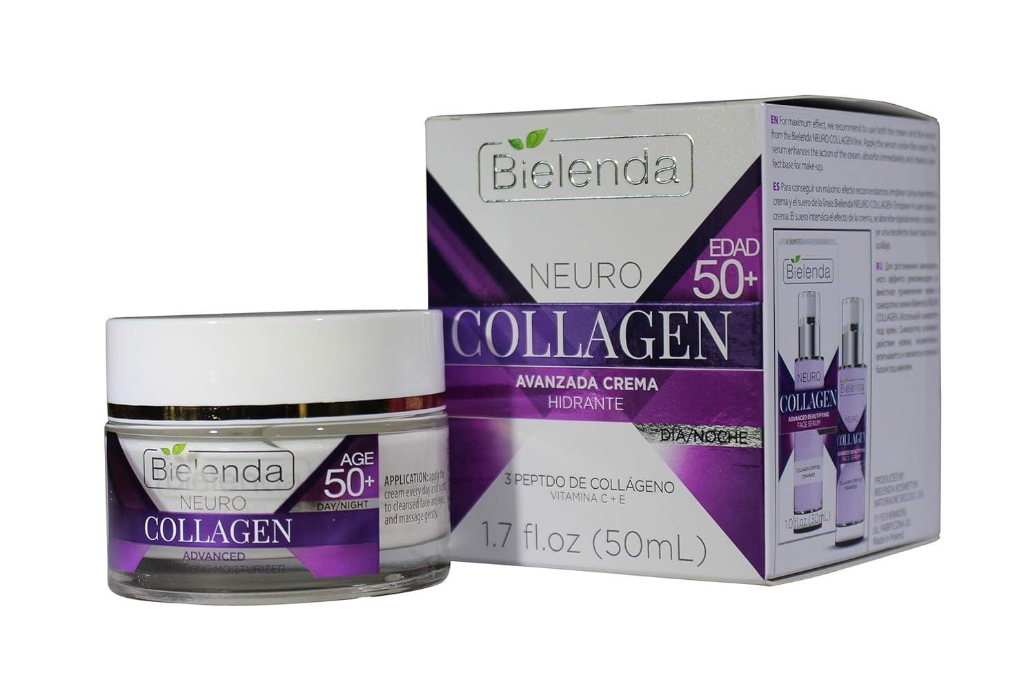 Esupli.com BIELENDA, NEURO COLLAGEN 3 PEPTIDE,VITAMIN C & E, AGE 5 0+,A