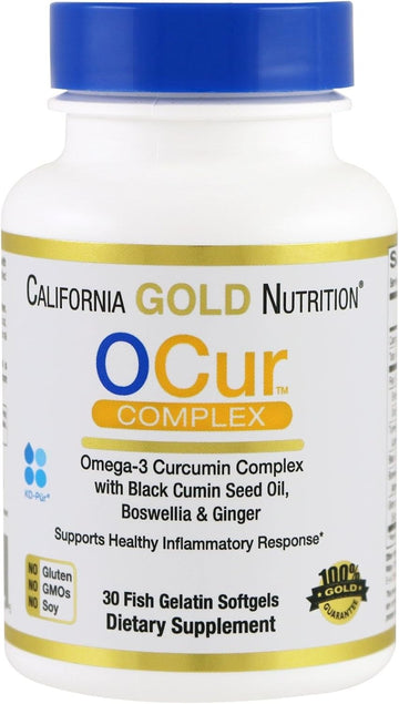 CurcuminUP, 30 Fish Gelatin Softgels, California Gold Nutrit