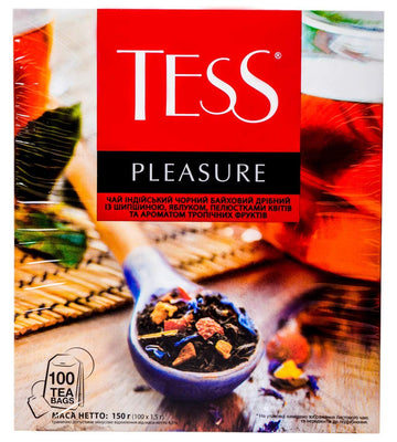 Tess TEA BLACK PLEASURE W/ROSEHIP&APPLE