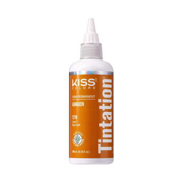 Kiss Tintation Semi-Permanent Hair Color Treatment 148 mL (5 US .) (Ginger)