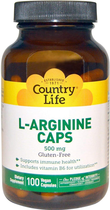 L-Arginine Caps 500mg 100 VegiCaps