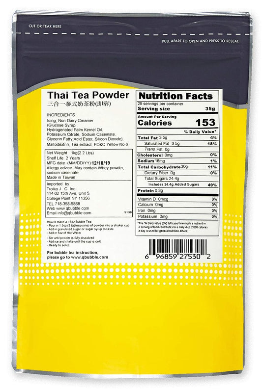 Qbubble Tea Powder Thai