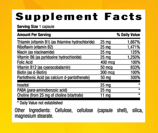 Country Life Basic-B B Complex, 90-Count
