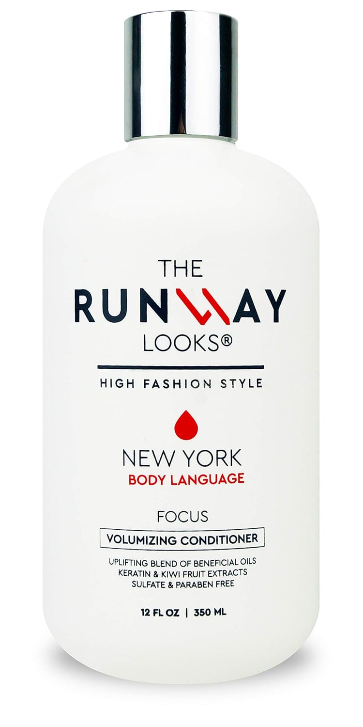 The Runway Looks Volumizing Conditioner, Infused with Keratin Extract & Lightweight Volume, Conditioner for Strong & Healthy hair, Conditioner for all hair type (12)