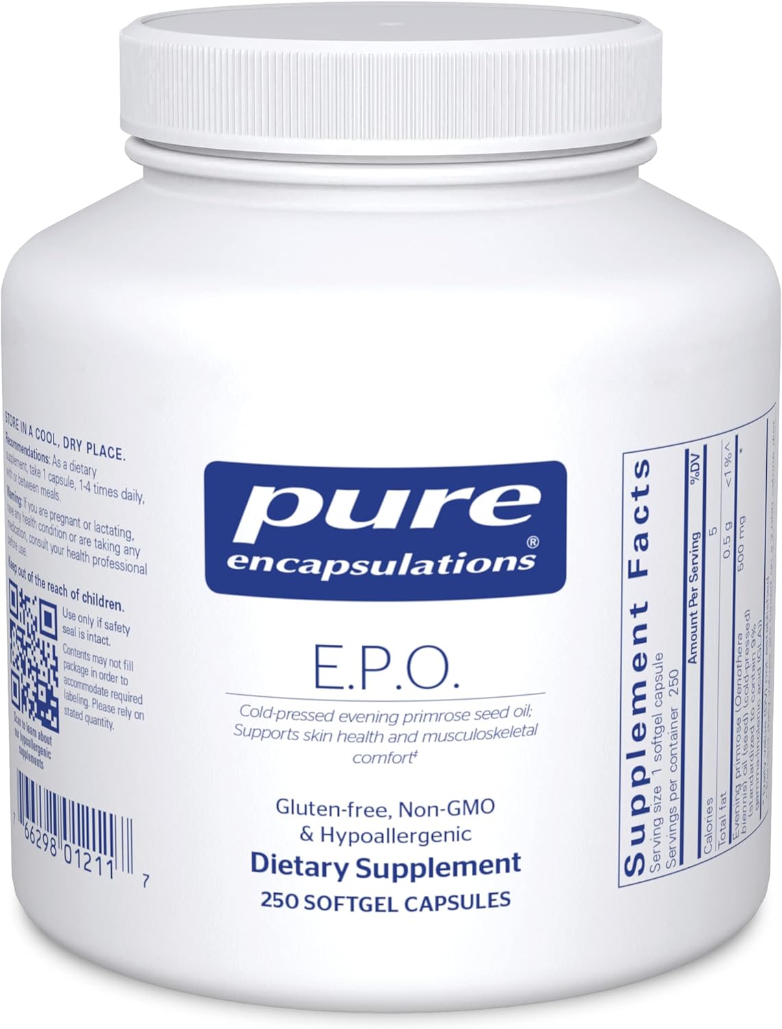 Pure Encapsulations E.P.O. (Evening Primrose Oil) | Hypoalle