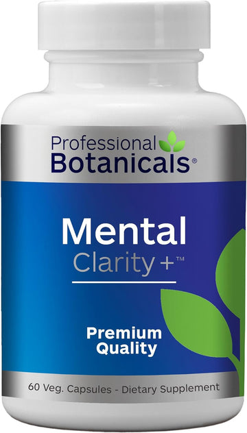 Professional Botanicals Mental Clarity, Brain Supplement for