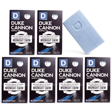 Duke Cannon Supply Co. Big Brick of Men's Soap - Midnight Swim, 10 (6 Pack)