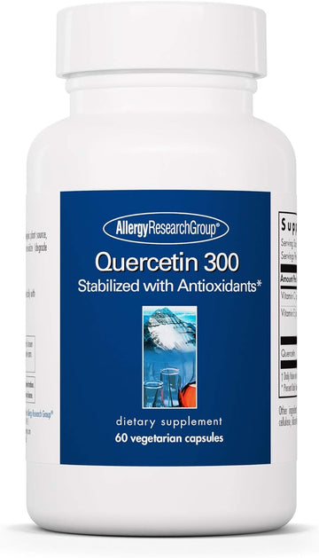 Allergy Research Group Quercetin 300 Dietary Supplement - Immune Suppo