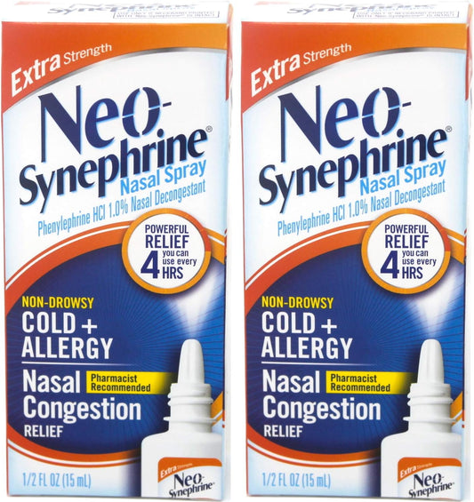 Neo-Synephrine Nasal Spray , Extra Strength Formula, 0.50 Ou