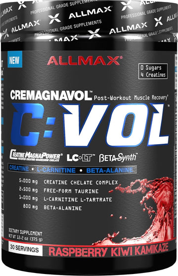 ALLMAX C:VOL, Raspberry Kiwi Kamikaze - 375 g - Post-Workout Formula -
