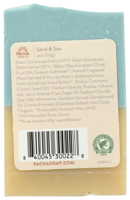 Esupli.com  PACHA SOAP Sand And Sea Bar Soap, 4 