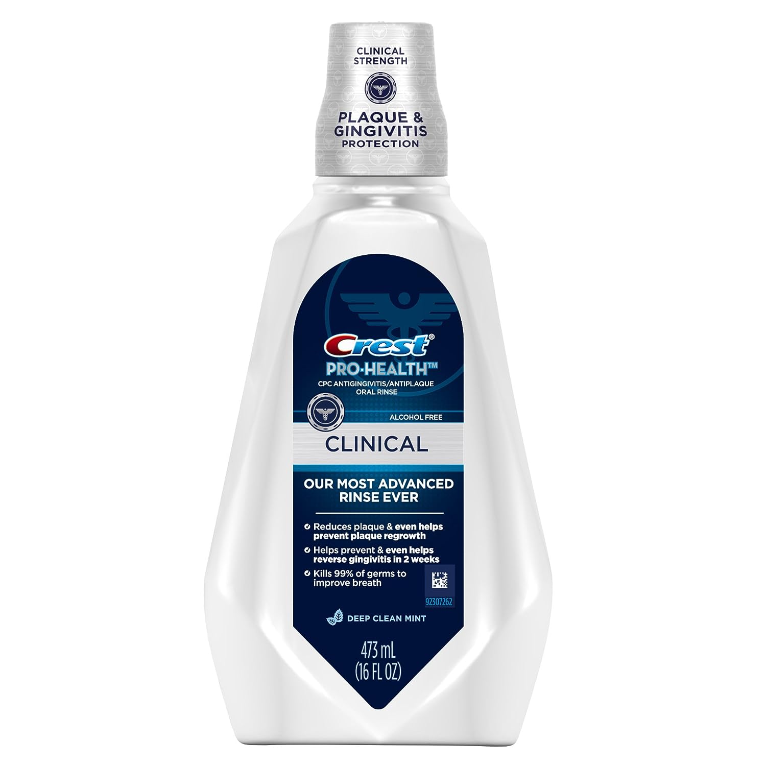 Crest Pro-Health Clinical Deep Clean Mint Mouthwash 473