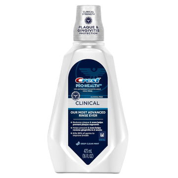 Crest Pro-Health Clinical Deep Clean Mint Mouthwash 473