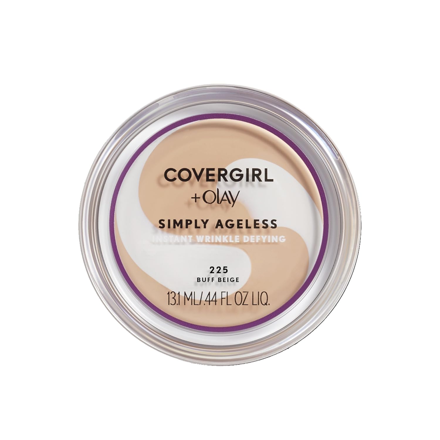 CoverGirl Face Products CoverGirl & Olay Simply Ageless Foundation, Buff Beige 225, 0.40- Package