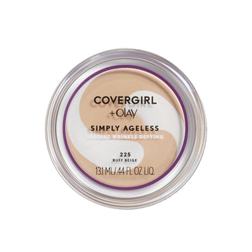 CoverGirl Face Products CoverGirl & Olay Simply Ageless Foundation, Buff Beige 225, 0.40- Package