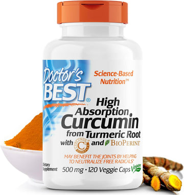 Doctor's Best DRB-00107 High Absorption Curcumin From Turmeric Root wi