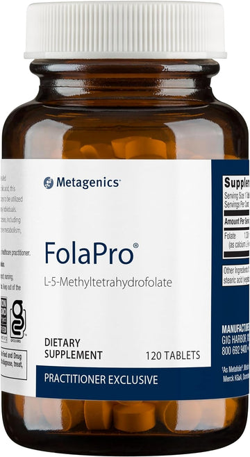 Metagenics FolaPro Methylated Folate Supplement to Help Support Essent