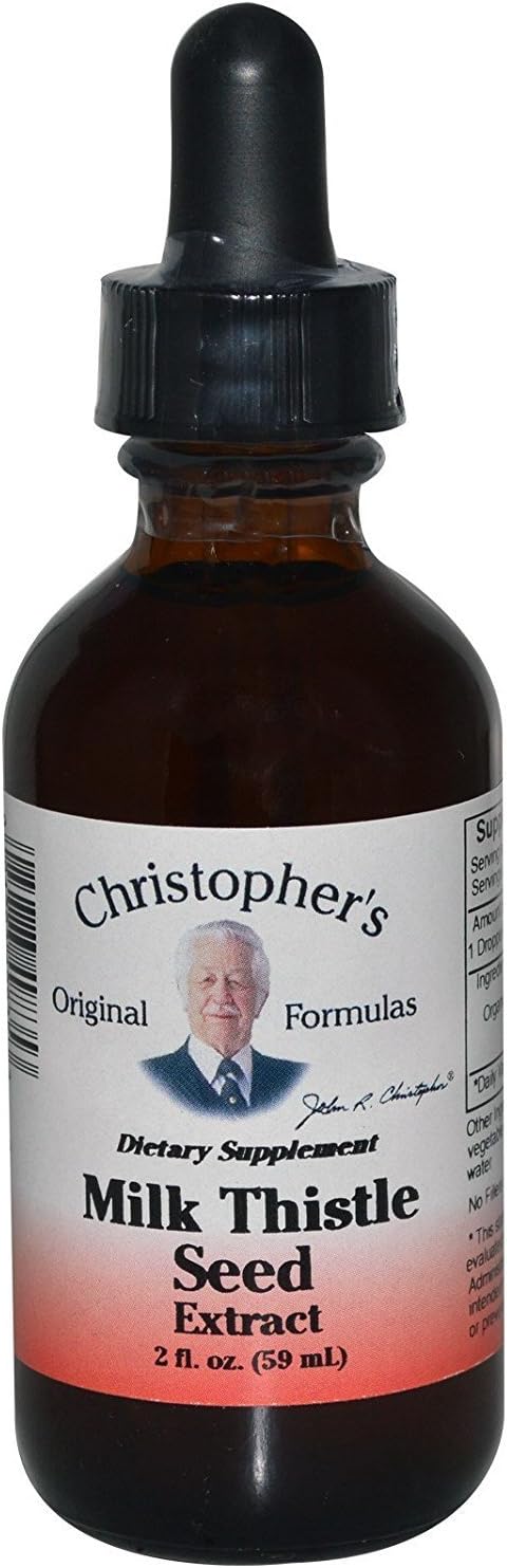 Christopher's Original Formulas Milk Thistle Seed -- 2 fl oz