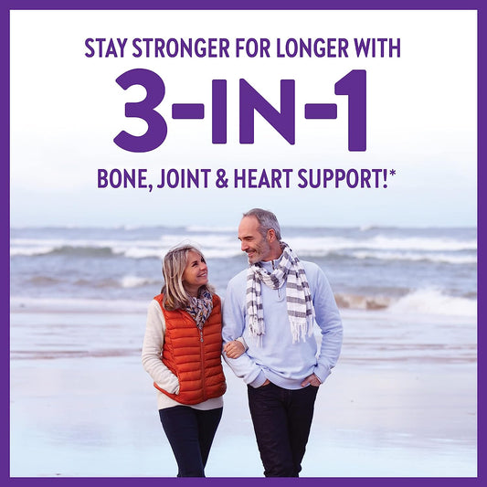 New Chapter Calcium Supplement - Bone Strength Organic Red Marine Algae Calcium - with Vitamin D3+K2 + Magnesium, 70+ Tr