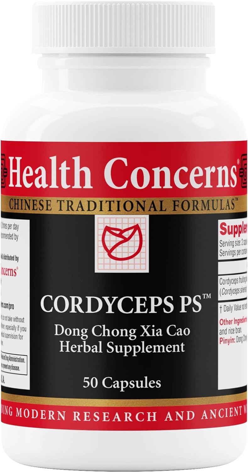 Health Concerns Cordyceps PS - Lung Health & Respiratory System Supple