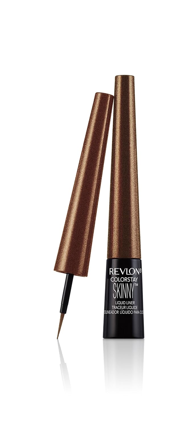 Revlon ColorStay Skinny Liquid Eyeliner, 403 Bronze Stroke