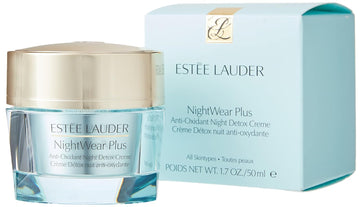 Estee Lauder Women's Nightwear Plus Anti-Oxidant Night Detox Creme, All Skin Types,1.7  (Pack of 1)
