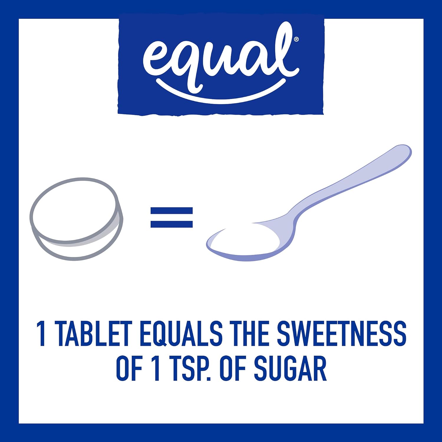 EQUAL 0 Calorie Sweetener Tablets, Sugar Substitute, Zero Ca
