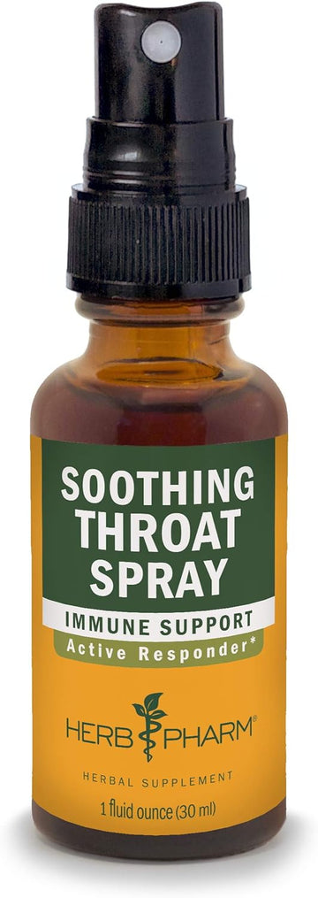 Herb Pharm Soothing Throat Spray Herbal Formula with Echinacea and Pro