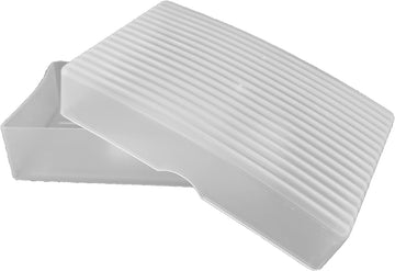American Comb Soap Box - Two Piece Version - Translucent White - Made in The USA!
