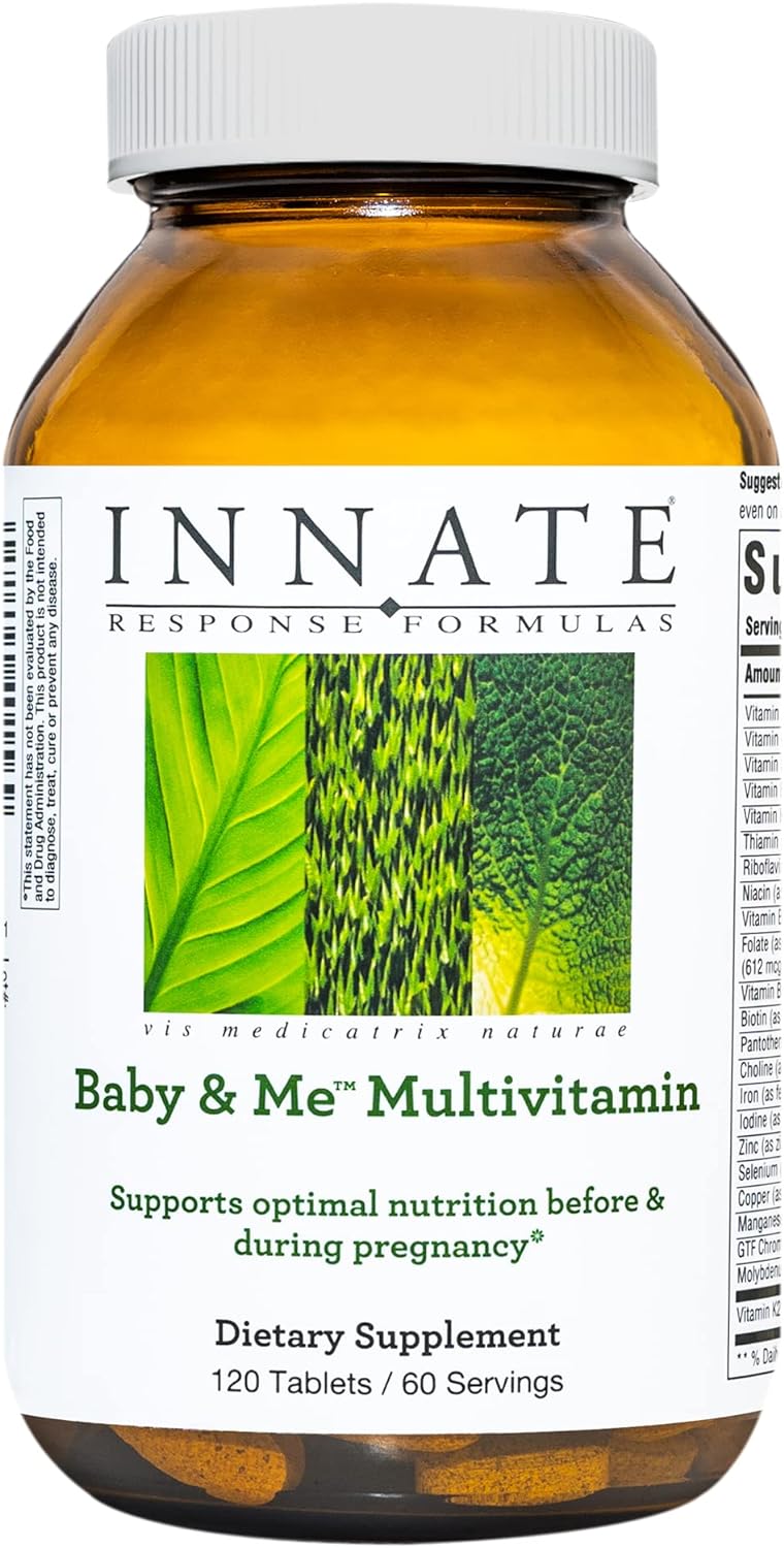 Innate Response Formulas, Baby & Me Multivitamin, Prenatal And Postnat