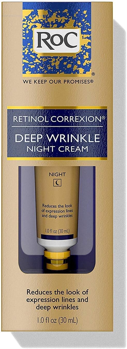 2 Pack - RoC Retinol Correxion Deep Wrinkle Night Cream 1.0 .  (30 )