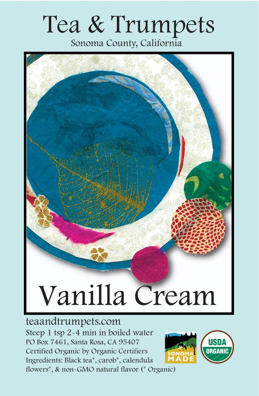 USDA Organic Vanilla Cream Loose Leaf Black Tea
