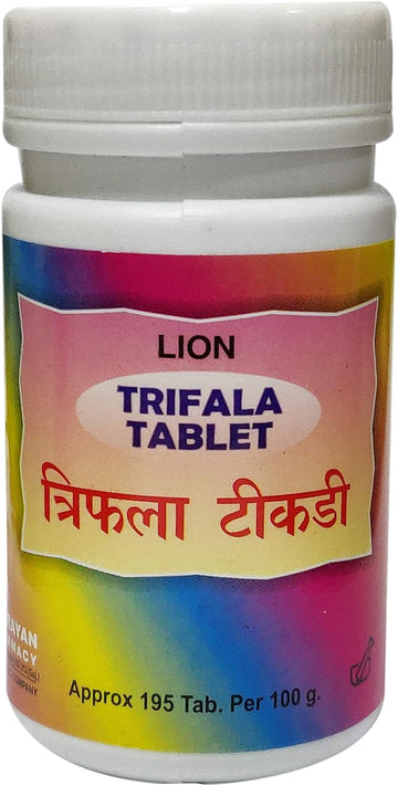 LION Trifala Tablet -Pack of 2 x 100GM