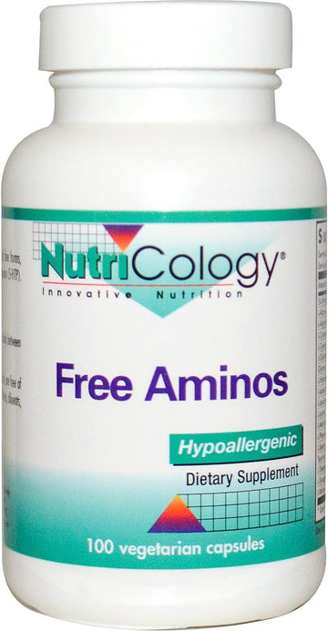 NutriCology Free Aminos - 13 Amino Acids, Bioavailable, Hypoallergenic0.16 Ounces