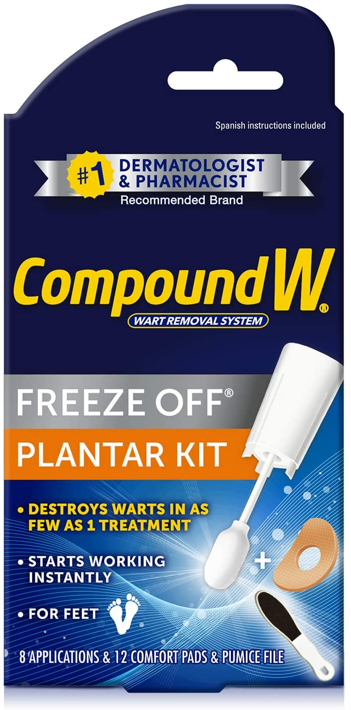Compound W Freeze Off Plantar Wart Remover Kit, 8 Applications