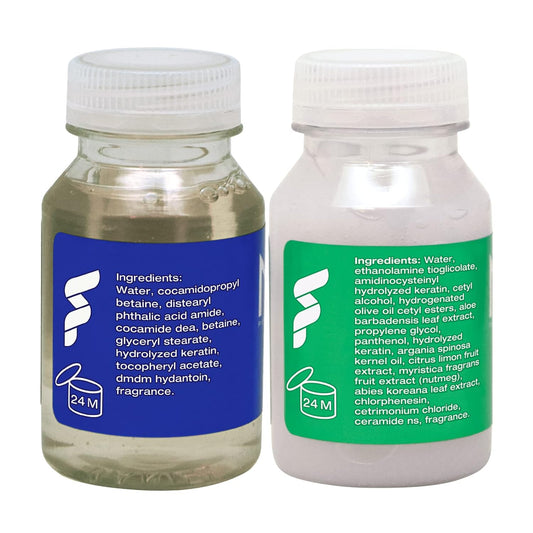 NK Professional Care Hair Straightening Treatment | NK Hair Surgery with Keratin | NK Keratin | Act in just 40 min | Softens, Nourishes, and Hydrates the hair | 60ml | 4