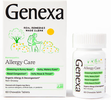 Genexa Allergy Care - 60 Tablets - Multi-Symptom Allergy Rem