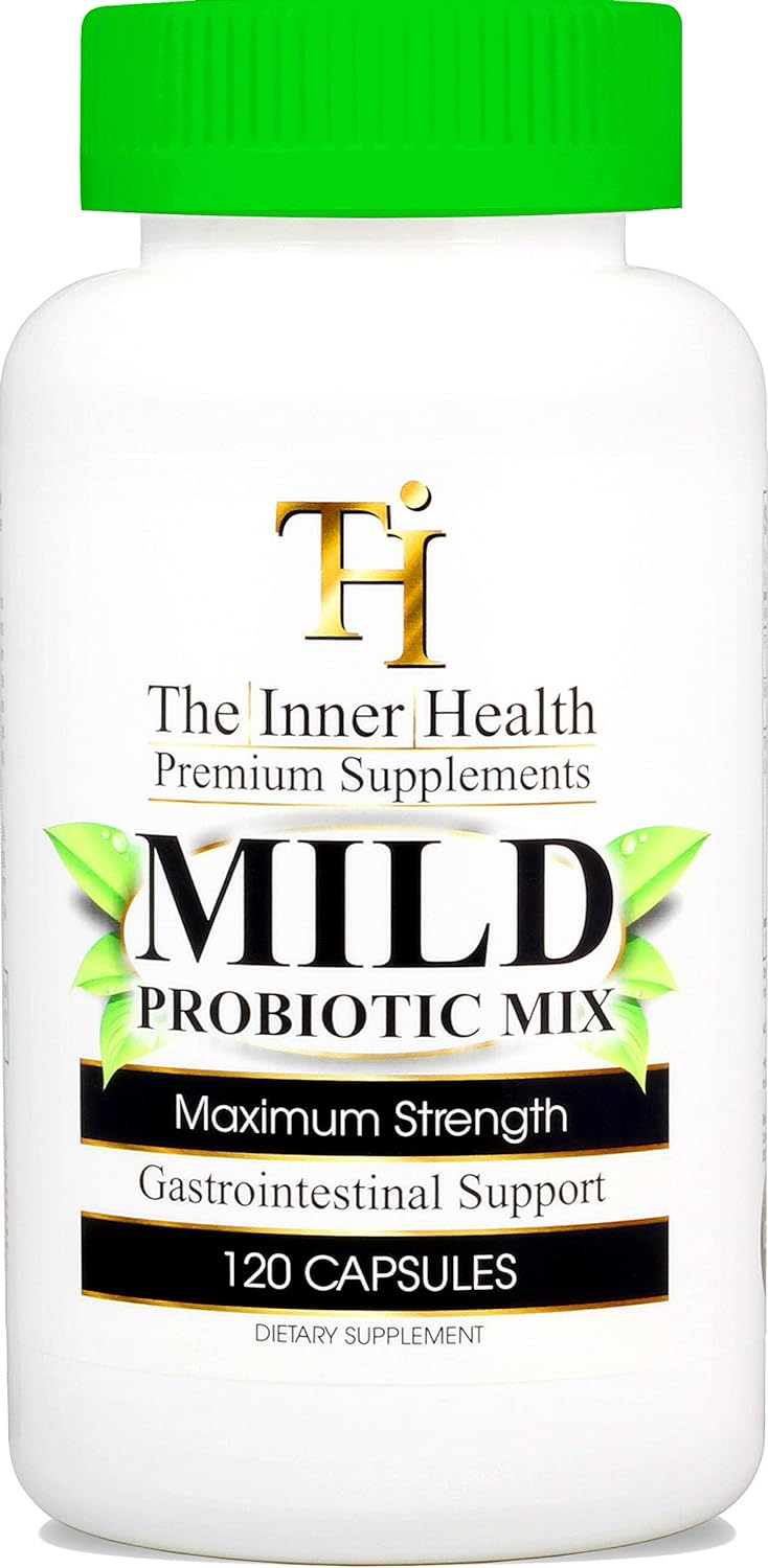 The Inner Health Mild Prebiotics And Probiotics For Women & Men-120 Pr3.35 Ounces