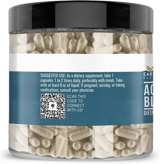 Earthborn Elements Agaricus Blazei 200 Capsules, Pure & Undiluted, No
