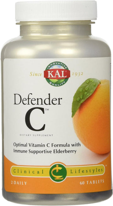 KAL Defender-C Tablets, 1000 mg, 60 Count