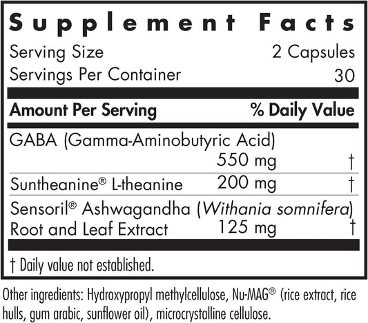 Allergy Research Group Zen Adapt Supplement - Stress Support Blend, Se