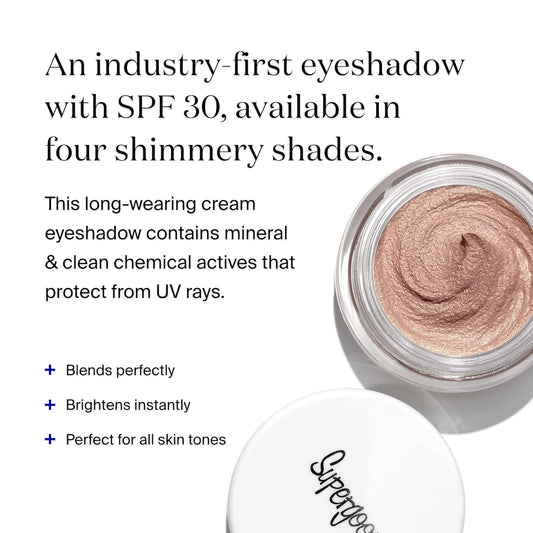 Supergoop! Shimmershade Illuminating Cream Eyeshadow SPF 30 Daydream
