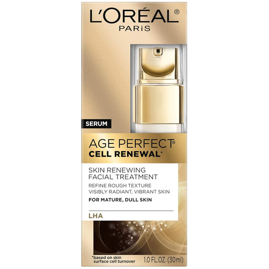 L'Oreal Paris Skincare Age Perfect Cell Renewal Golden Face Anti-Aging Serum, 1