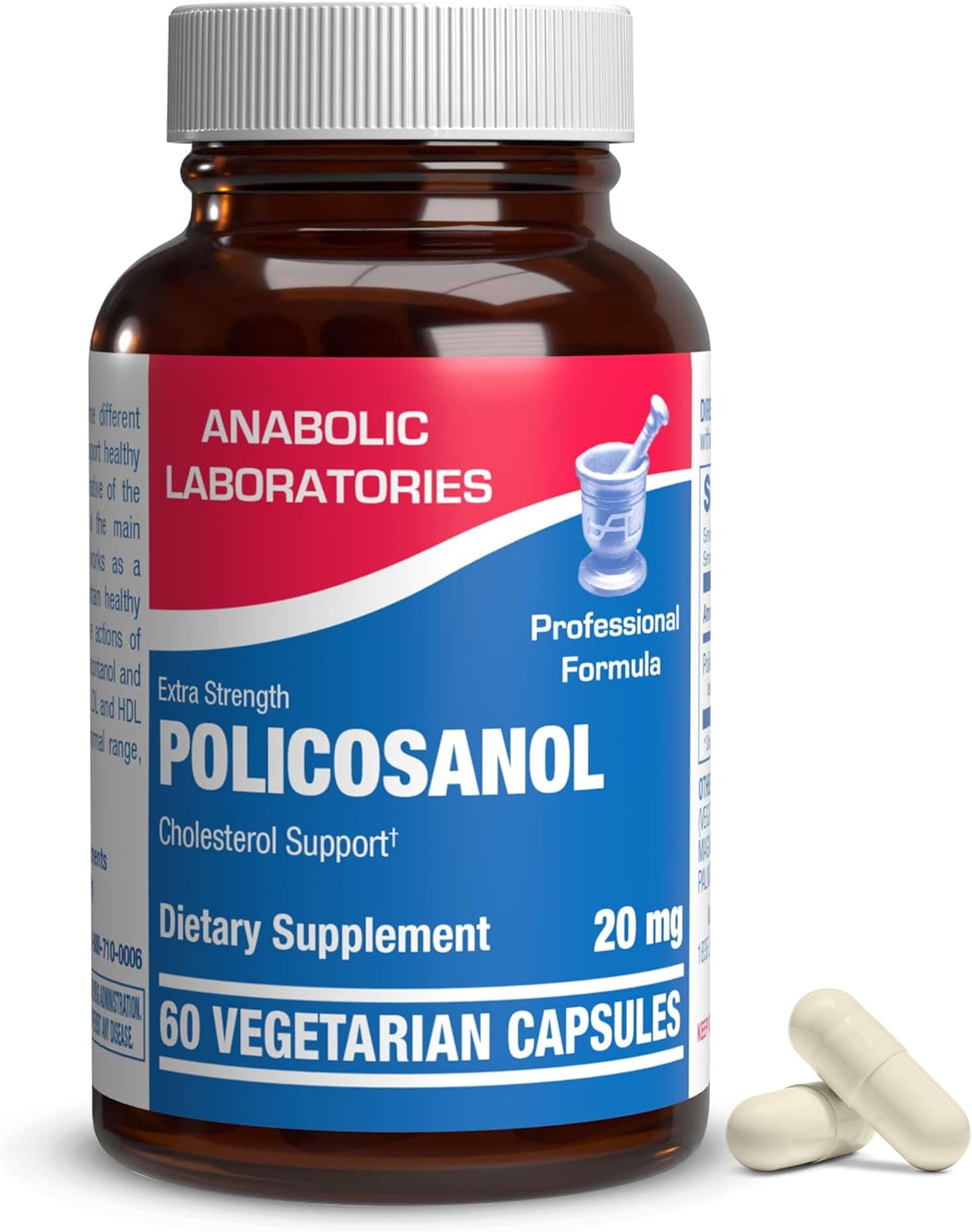 Anabolic Laboratories Policosanol 20Mg Supplements - 60 Vegan Tablets